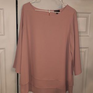 Limited brand peach dress blouse